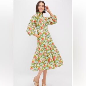 Tuckernuck Hyacinth House Midi Dress-EUC-L